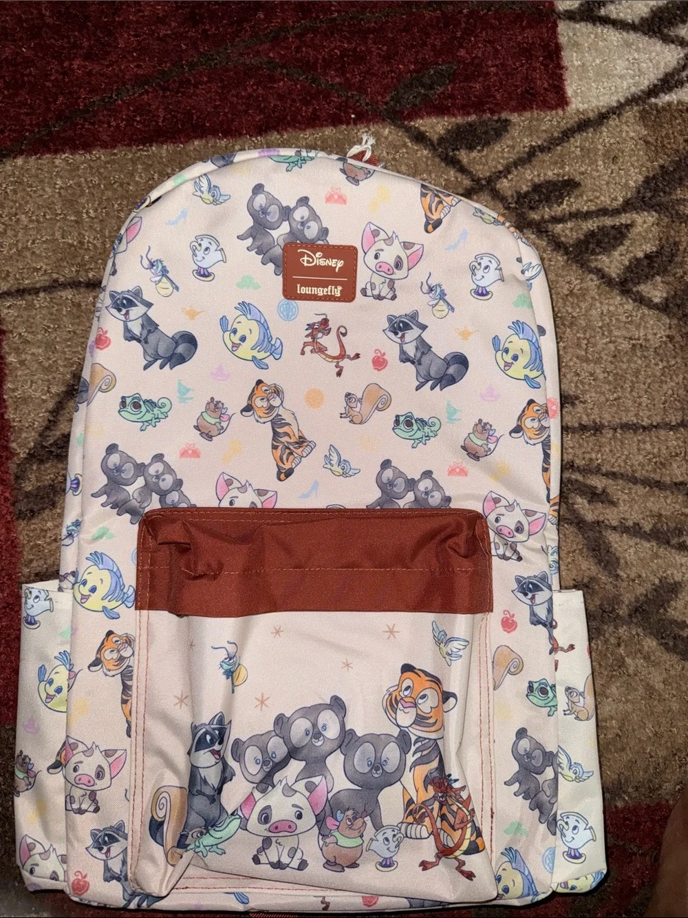 Loungefly Disney Princess’s Side Kicks Full Size Backpack- New